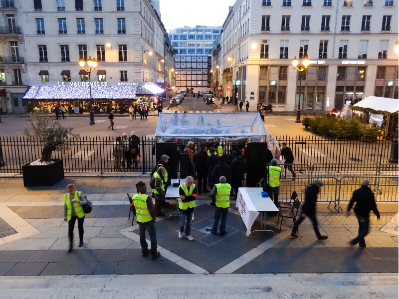 Superbe déploiement avant le rush.  