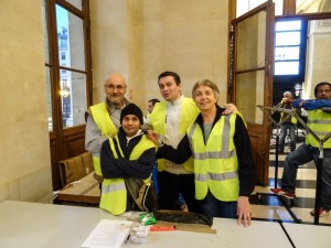 Ils sont prêts pour l'action.  